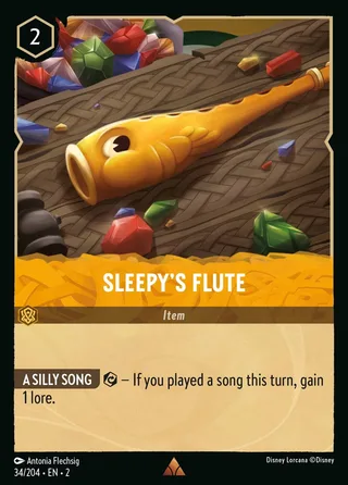 Carta Sleepy's Flute