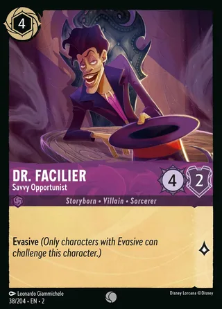 Carta Dr. Facilier - Savvy Opportunist