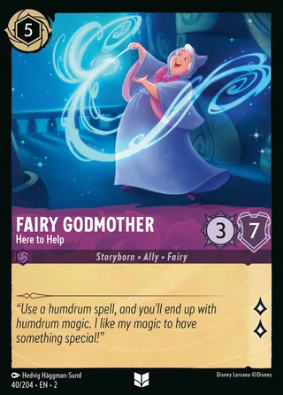 Carta Fairy Godmother - Here to Help