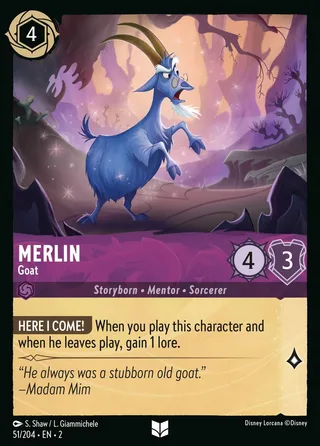 Carta Merlin - Goat