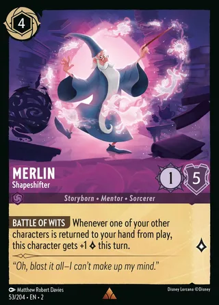 Carta Merlin - Shapeshifter