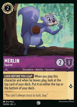 Carta Merlin - Squirrel