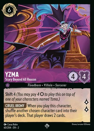 Carta Yzma - Scary Beyond All Reason
