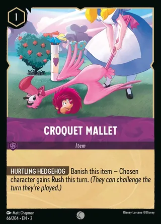 Carta Croquet Mallet