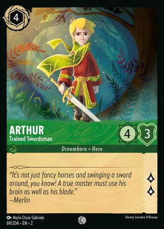 Carta Arthur - Trained Swordsman