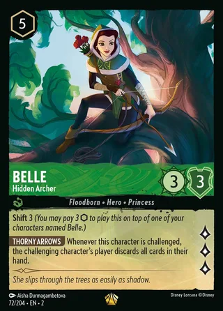 Carta Belle - Hidden Archer