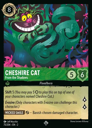Carta Cheshire Cat - From the Shadows