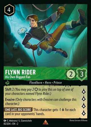 Carta Flynn Rider - His Own Biggest Fan