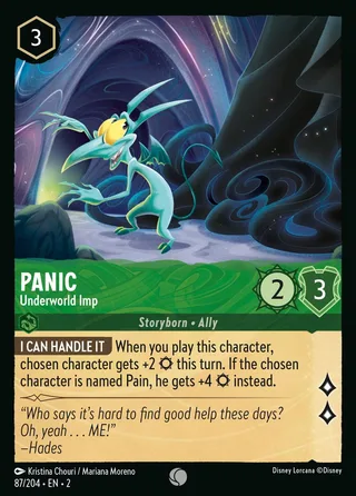 Carta Panic - Underworld Imp