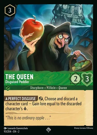 Carta The Queen - Disguised Peddler
