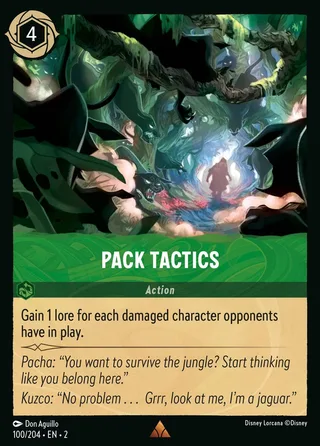 Carta Pack Tactics