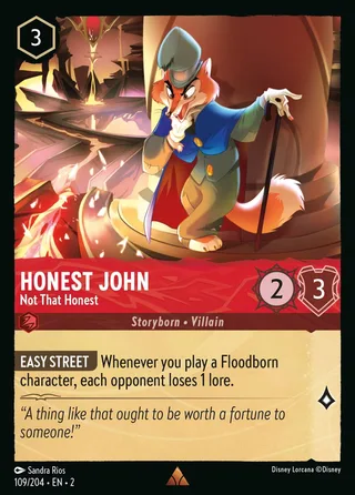 Carta Honest John - Not That Honest
