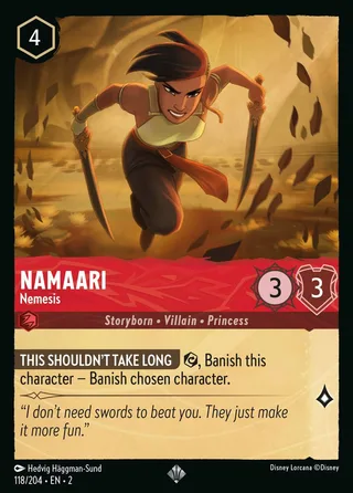 Carta Namaari - Nemesis