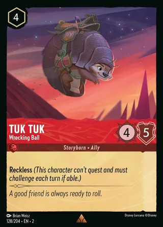 Carta Tuk Tuk - Wrecking Ball