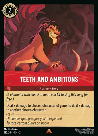 Carta Teeth and Ambitions