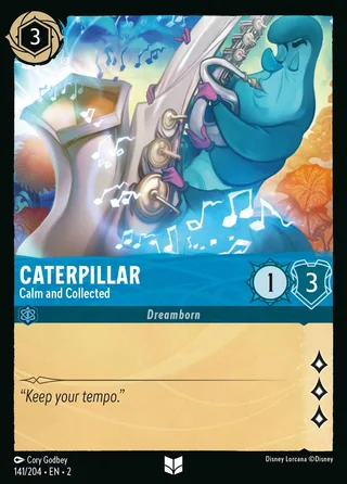 Carta Caterpillar - Calm and Collected