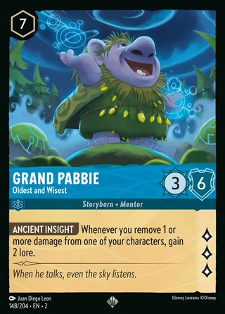 Carta Grand Pabbie - Oldest and Wisest