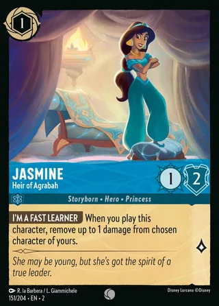Carta Jasmine - Heir of Agrabah