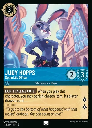 Carta Judy Hopps - Optimistic Officer