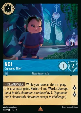 Carta Noi - Orphaned Thief