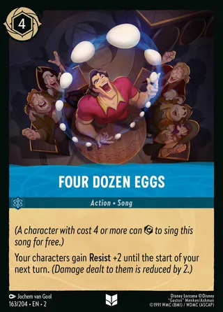 Carta Four Dozen Eggs