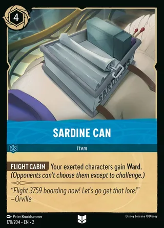 Carta Sardine Can