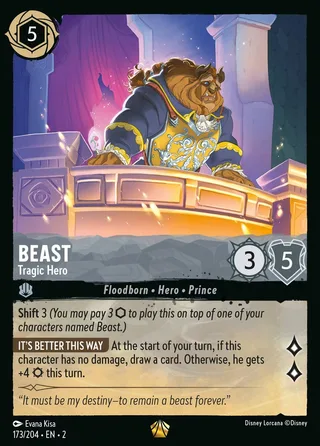 Carta Beast - Tragic Hero