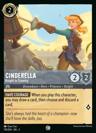 Carta Cinderella - Knight in Training