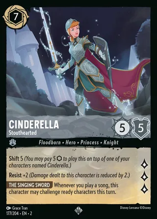 Carta Cinderella - Stouthearted