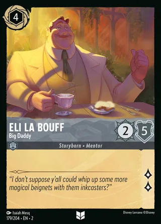 Carta Eli La Bouff - Big Daddy