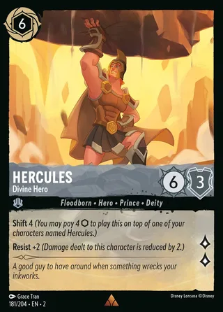 Carta Hercules - Divine Hero