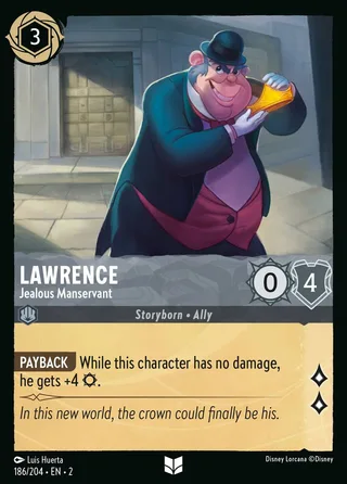 Carta Lawrence - Jealous Manservant
