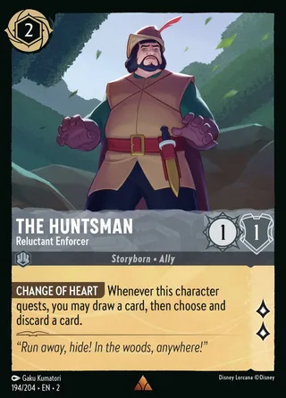 Carta The Huntsman - Reluctant Enforcer