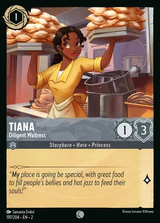 Carta Tiana - Diligent Waitress