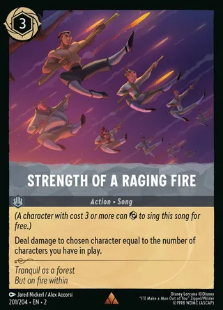 Carta Strength of a Raging Fire