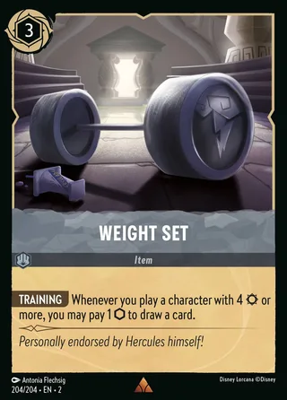Carta Weight Set