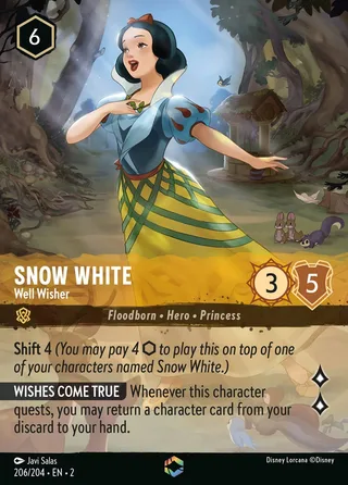 Carta Snow White - Well Wisher
