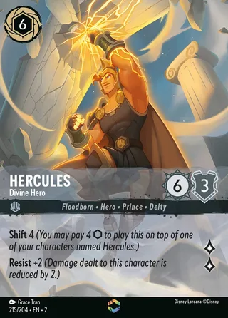 Carta Hercules - Divine Hero